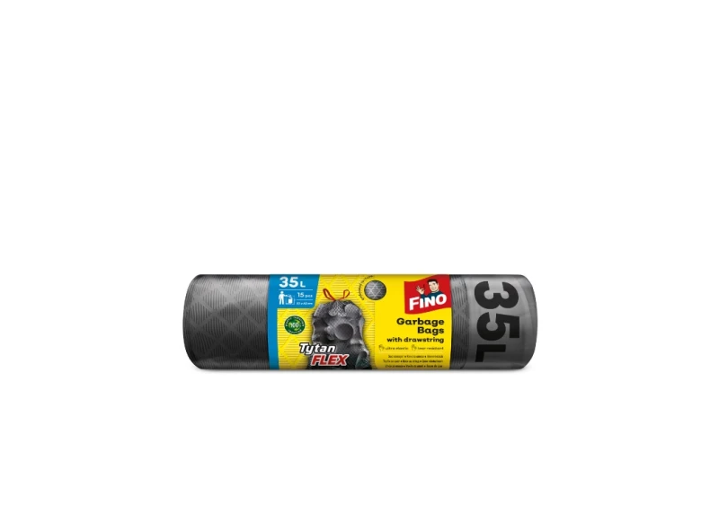 FINO SACI MENAJ TYTAN FLEX 35L 15BUC SNUR